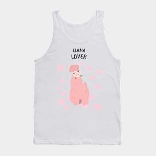 Llama heart Tank Top